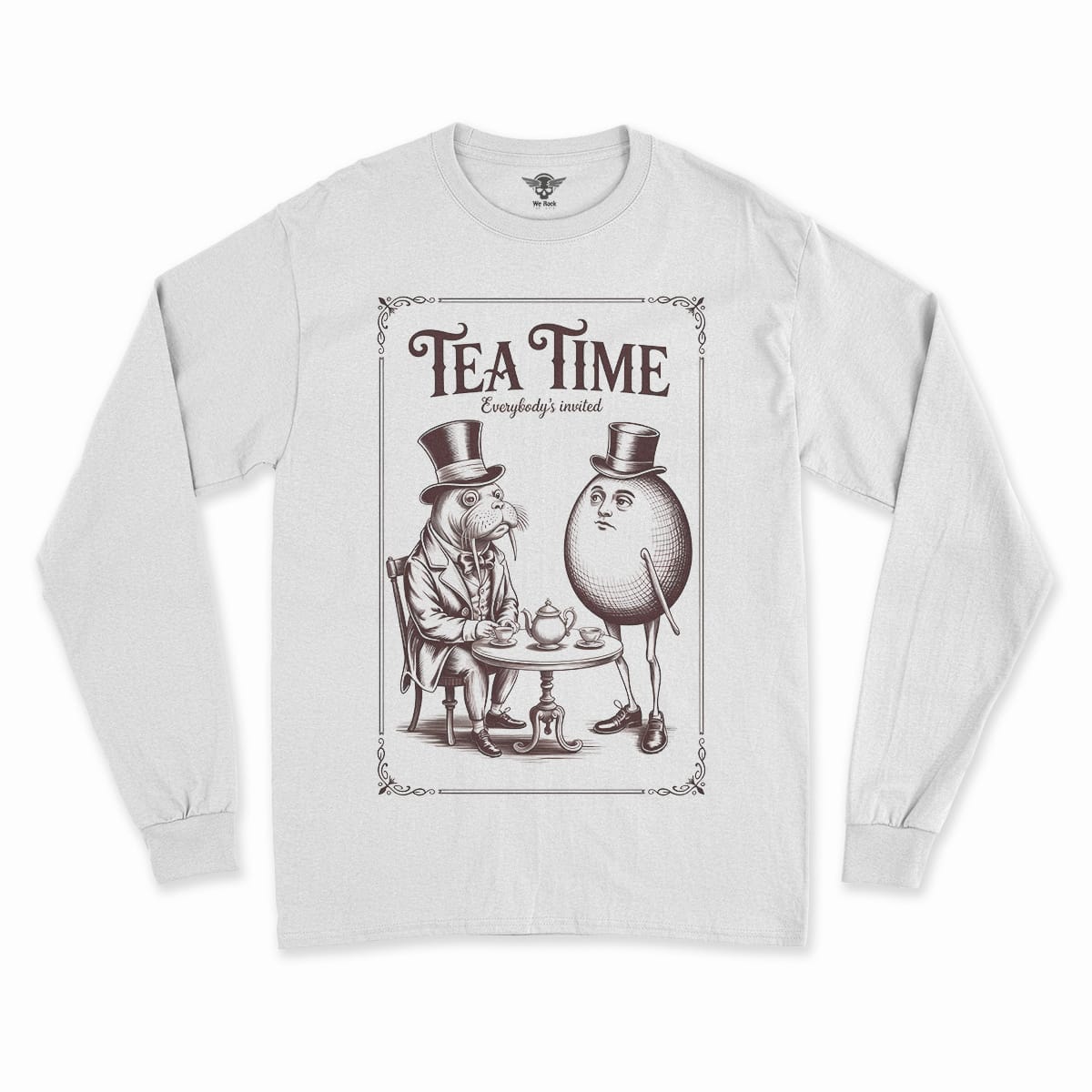 Tea Time — Victorian Absurdist Rock Heritage Tee