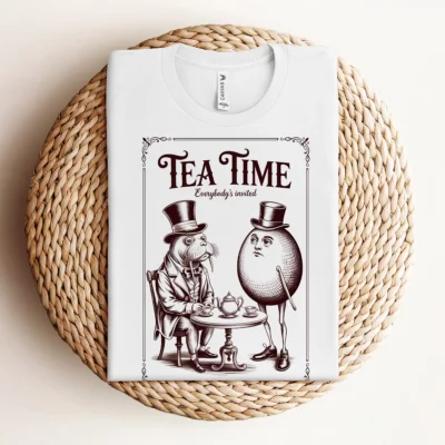 Tea Time — Victorian Absurdist Rock Heritage Tee