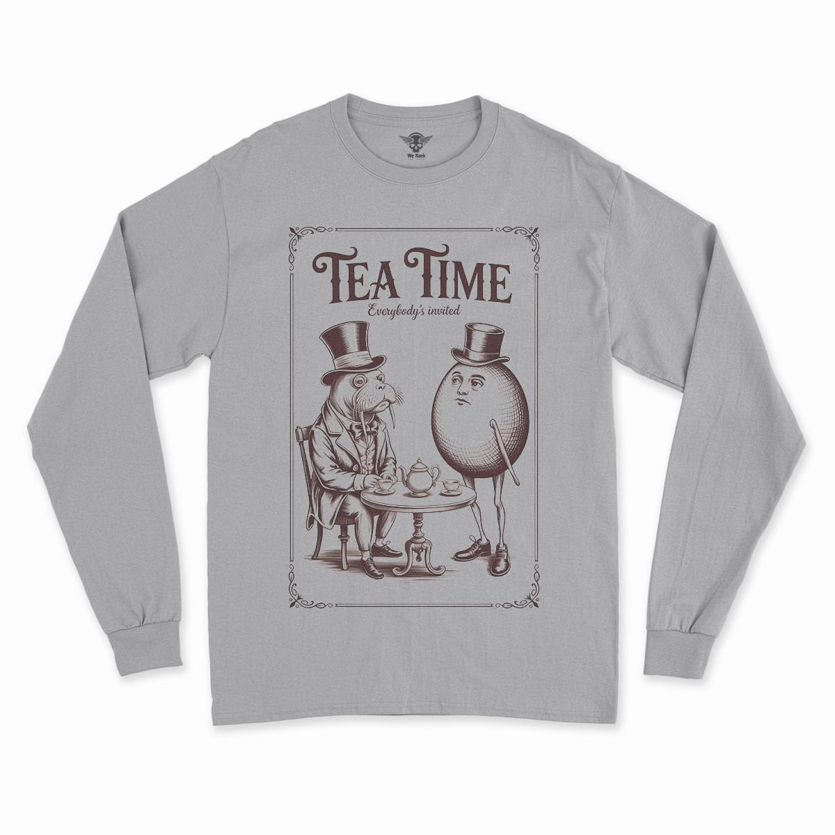 Tea Time — Victorian Absurdist Rock Heritage Tee