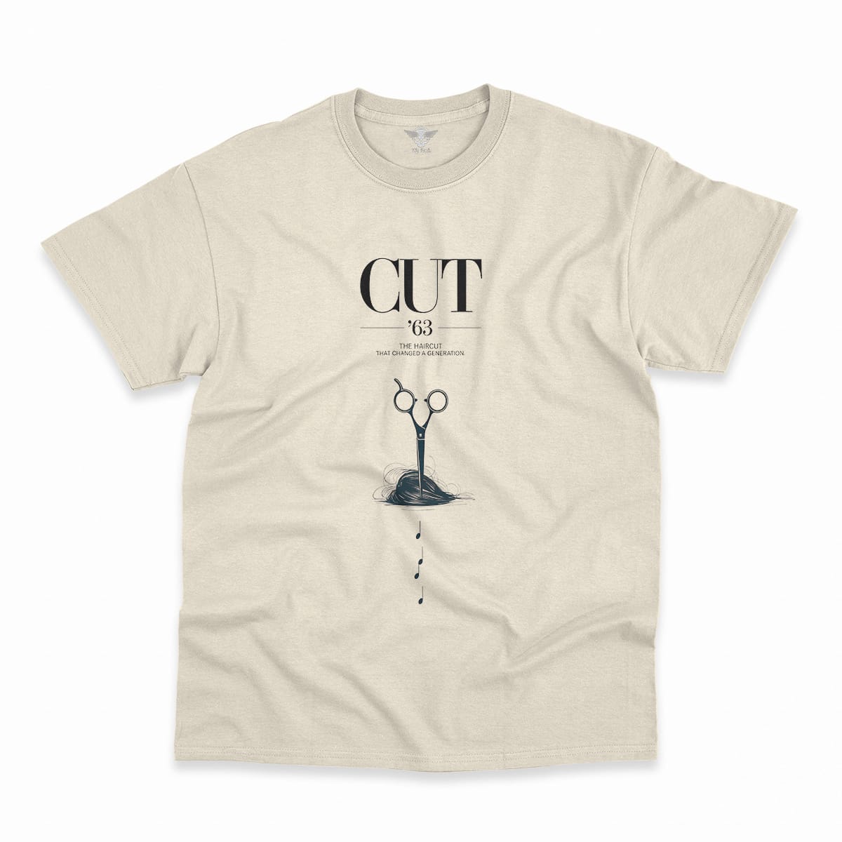 The Haircut — 1963 Mop-Top Cultural Earthquake Rock Tee — Heritage Edition II