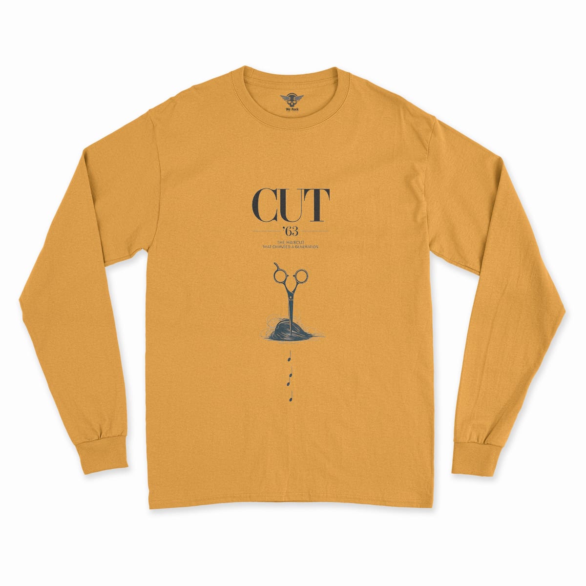 The Haircut — 1963 Mop-Top Cultural Earthquake Rock Tee — Heritage Edition II