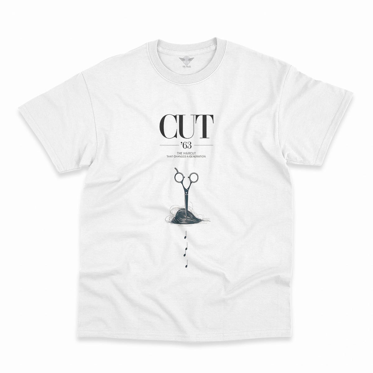 The Haircut — 1963 Mop-Top Cultural Earthquake Rock Tee — Heritage Edition II