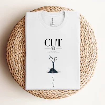The Haircut — 1963 Mop-Top Cultural Earthquake Rock Tee — Heritage Edition II
