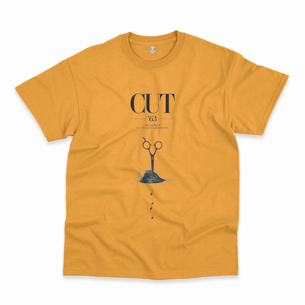 The Haircut — 1963 Mop-Top Cultural Earthquake Rock Tee — Heritage Edition II