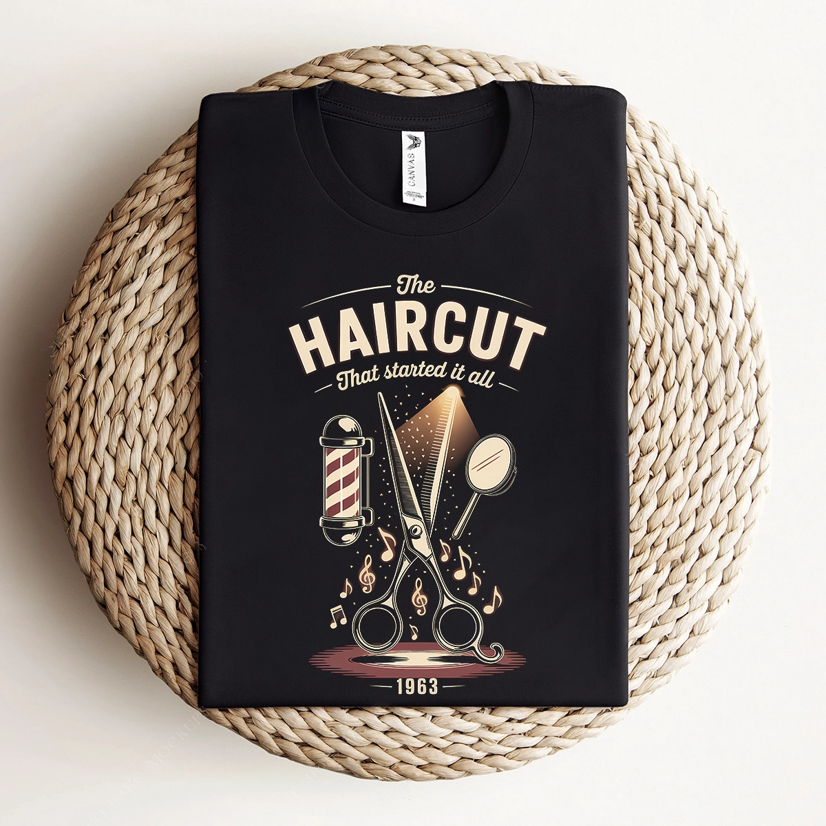 The Haircut — 1963 Mop-Top Rock Tee