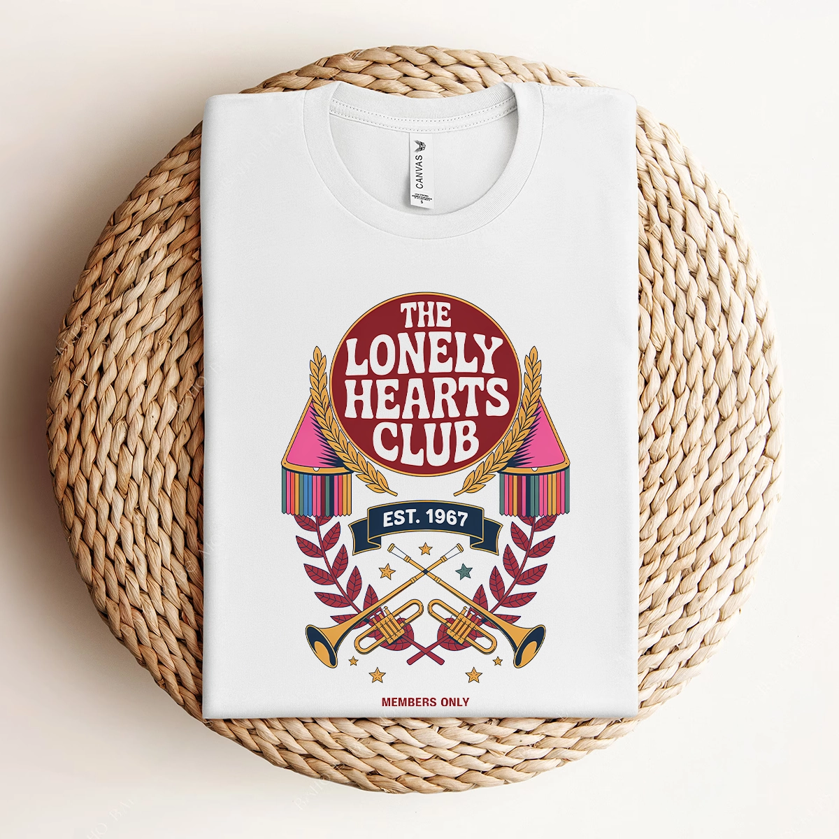 The Lonely Hearts Club — Est. 1967 Members Only Rock Tee — Design I