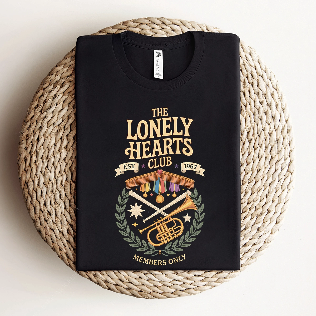 The Lonely Hearts Club — Est. 1967 Members Only Rock Tee — Design III