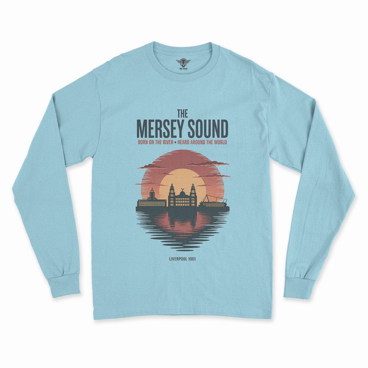 The Mersey Sound — Born on the River Liverpool Heritage Tee — Design I