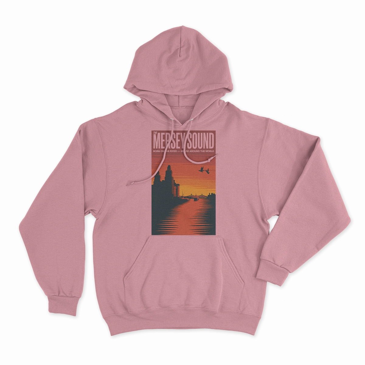 The Mersey Sound — Born on the River Liverpool Heritage Tee — Design II