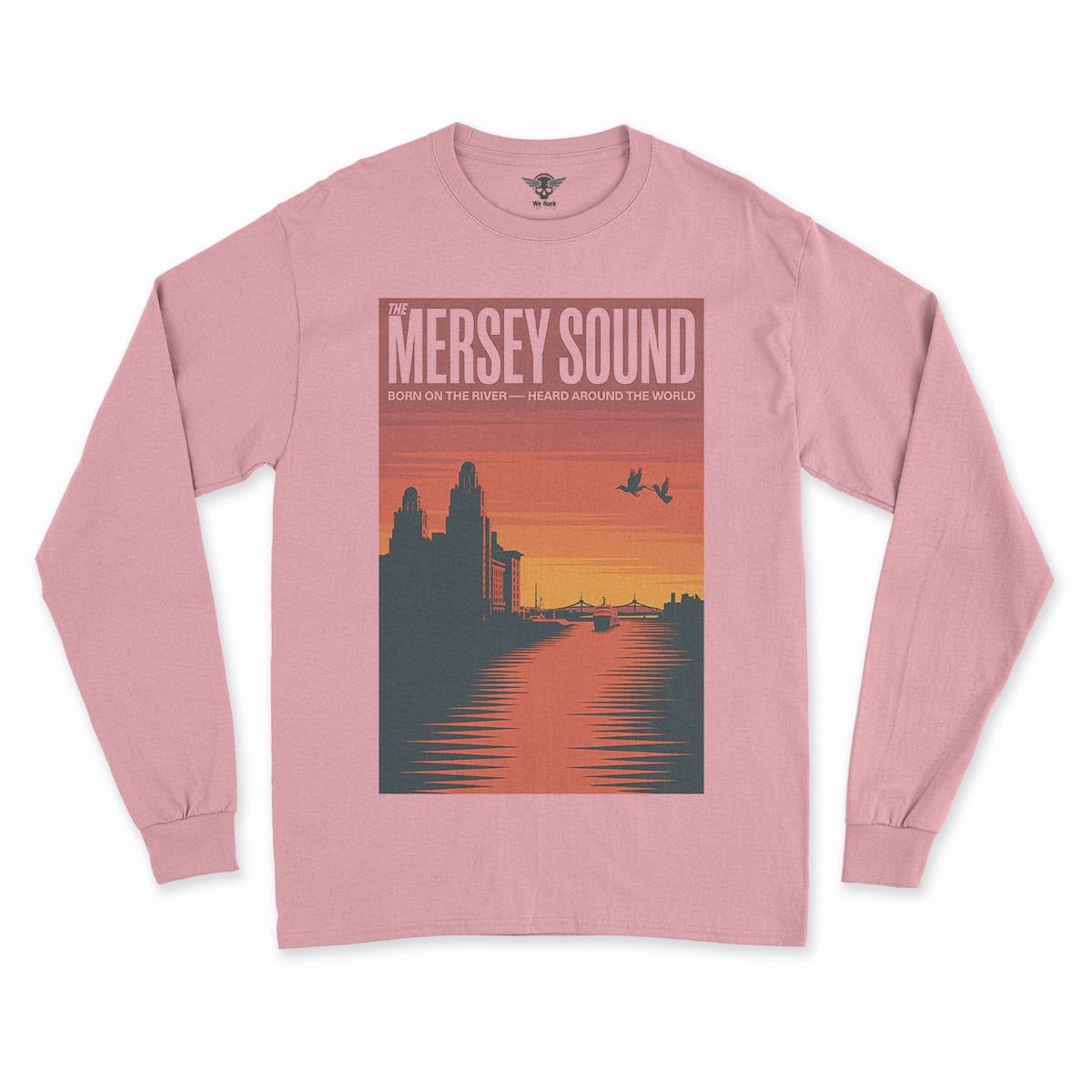 The Mersey Sound — Born on the River Liverpool Heritage Tee — Design II