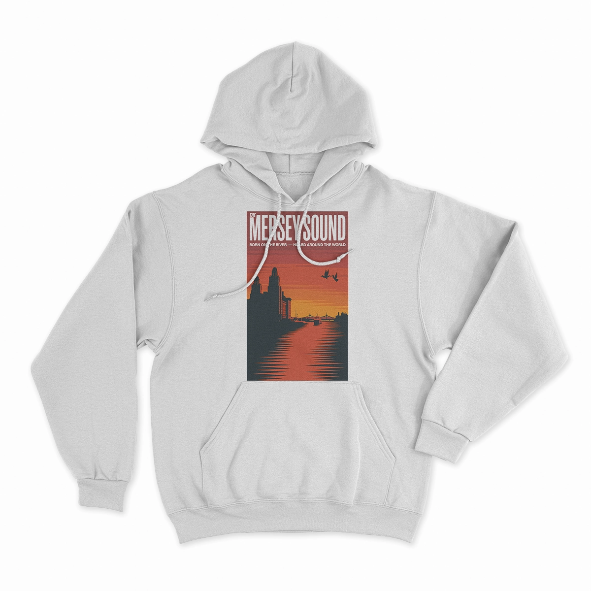 The Mersey Sound — Born on the River Liverpool Heritage Tee — Design II