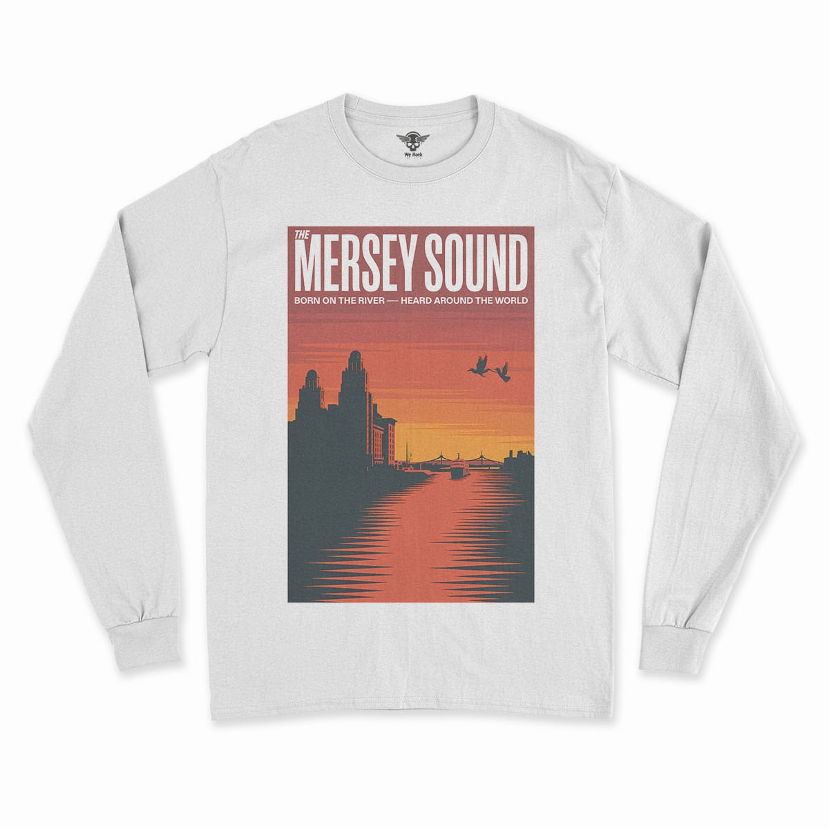 The Mersey Sound — Born on the River Liverpool Heritage Tee — Design II