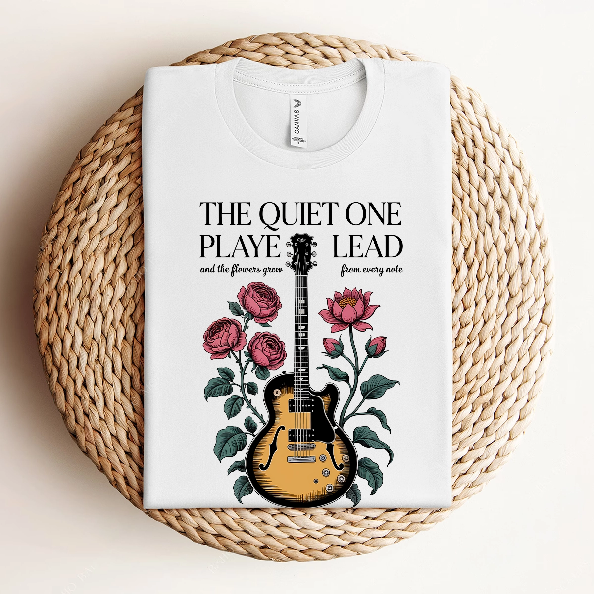 The Quiet One Played Lead — Botanical Heritage Rock Tee