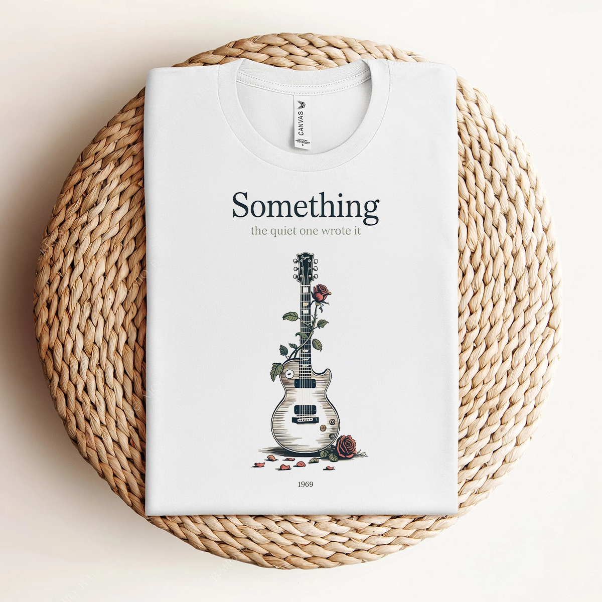 The Quiet One Played Lead — Botanical Heritage Rock Tee — Devotee Edition II
