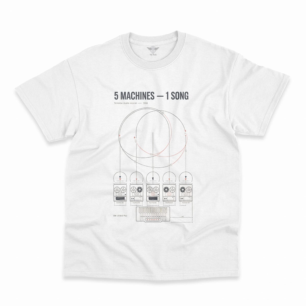 The Studio Became the Instrument — London 1967 Rock Tee — Scholar Edition I