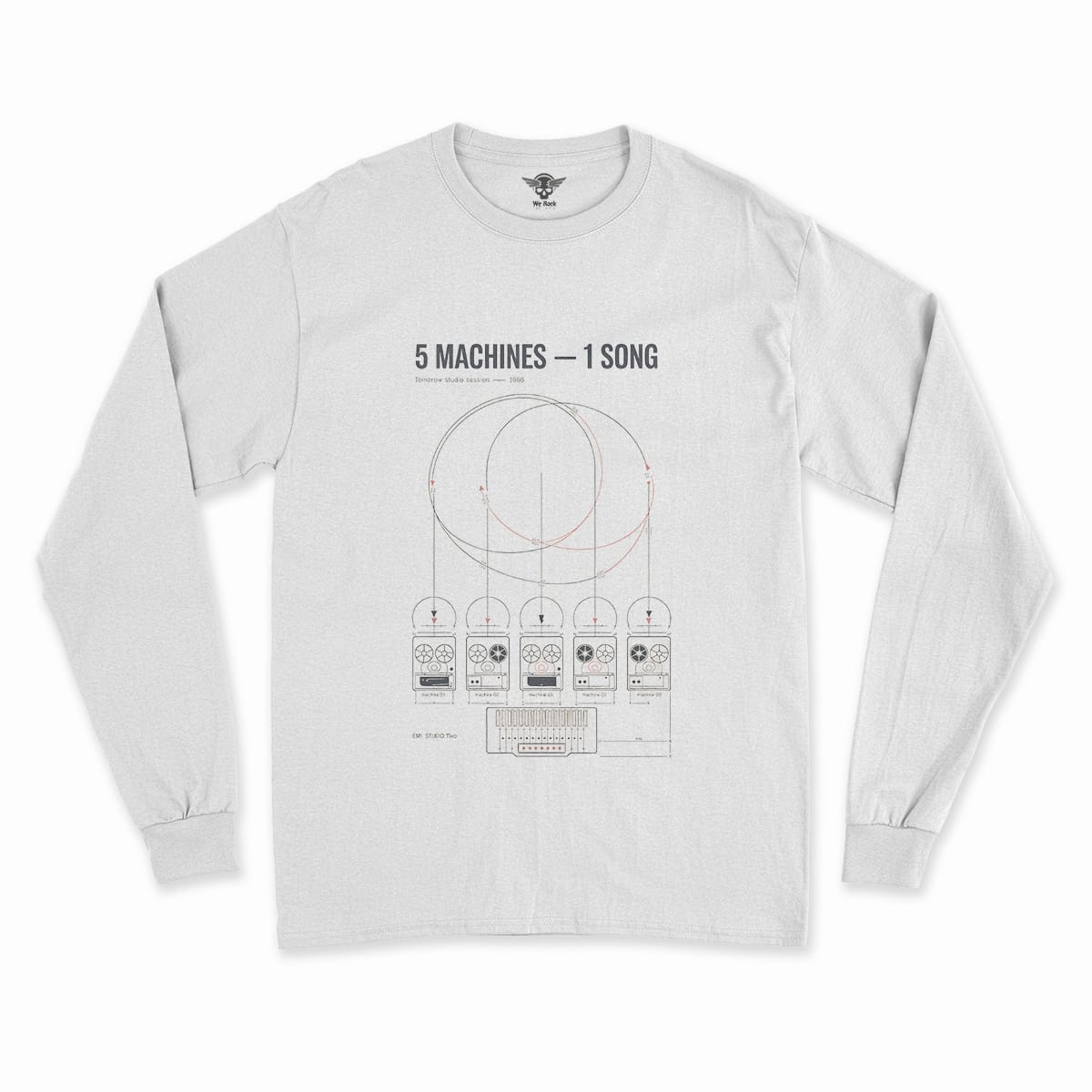 The Studio Became the Instrument — London 1967 Rock Tee — Scholar Edition I