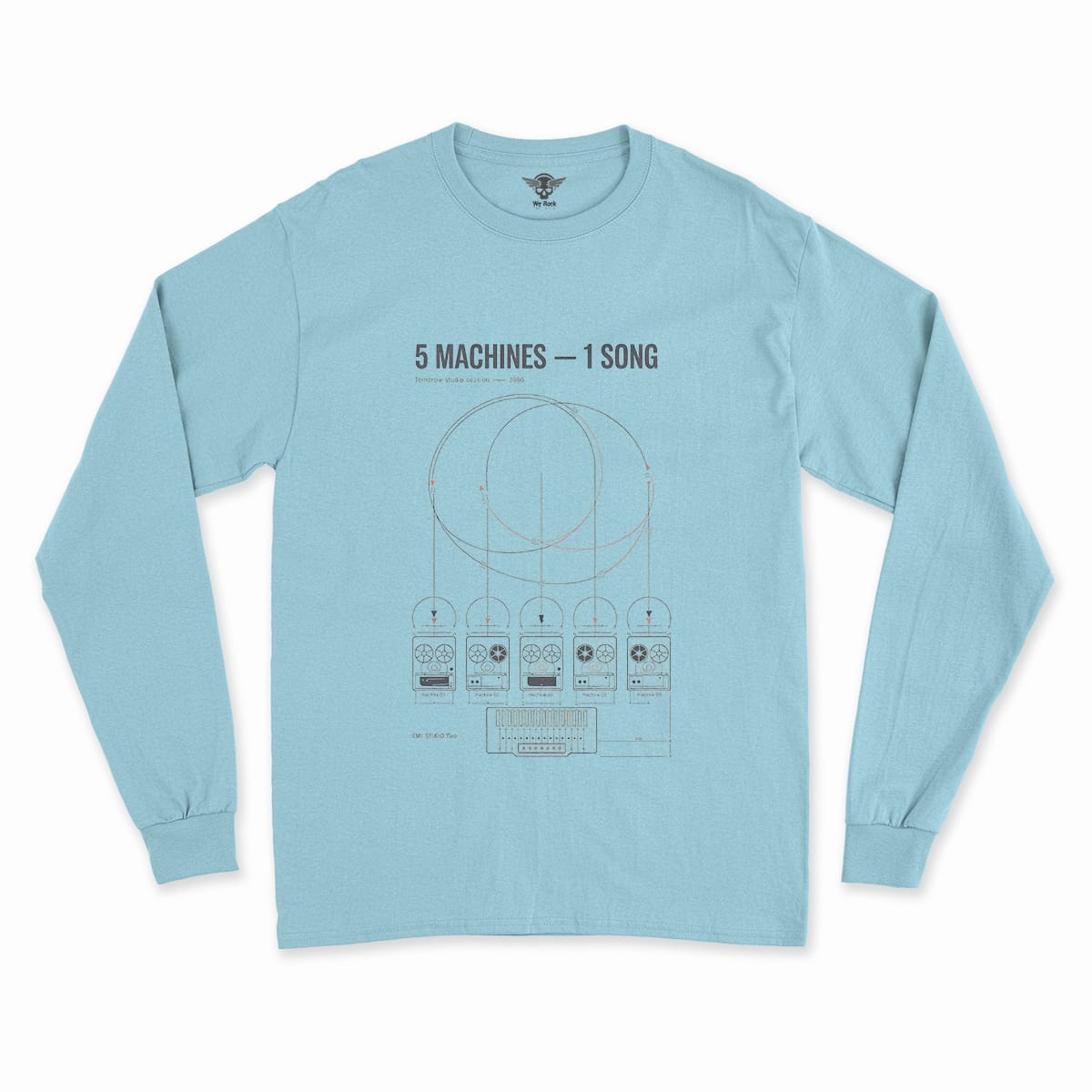 The Studio Became the Instrument — London 1967 Rock Tee — Scholar Edition I