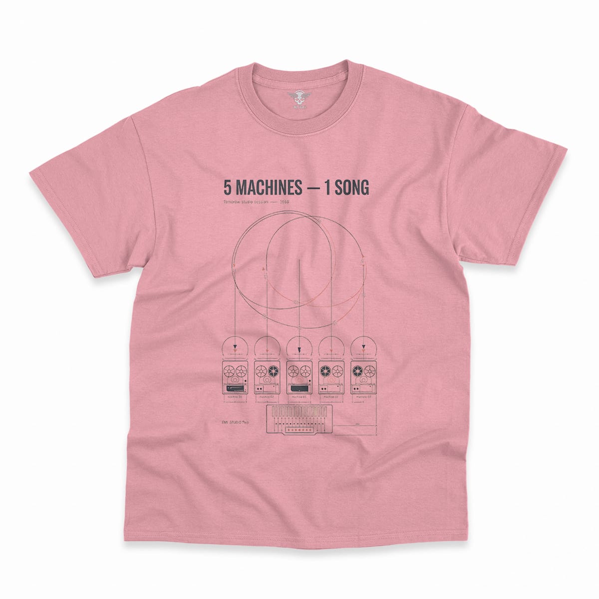 The Studio Became the Instrument — London 1967 Rock Tee — Scholar Edition I