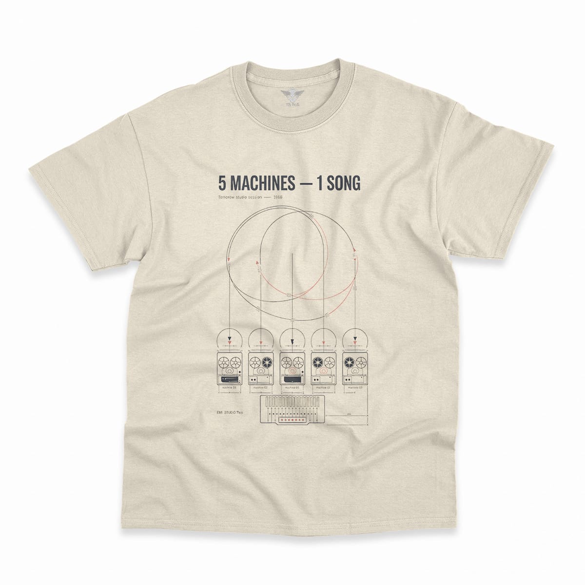 The Studio Became the Instrument — London 1967 Rock Tee — Scholar Edition I