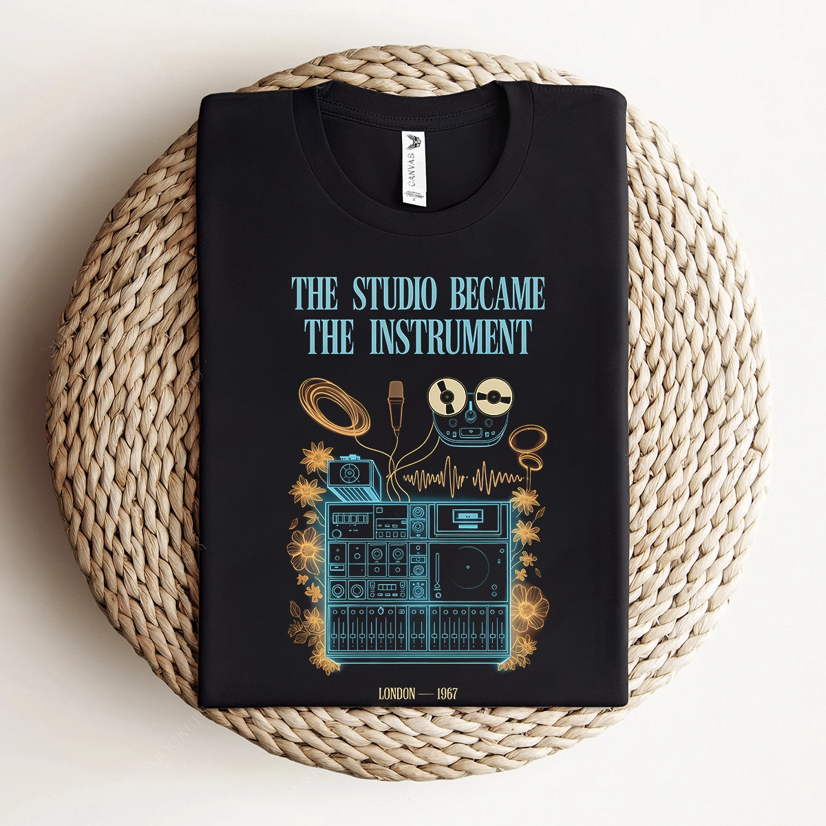 The Studio Became the Instrument — London 1967 Rock Tee