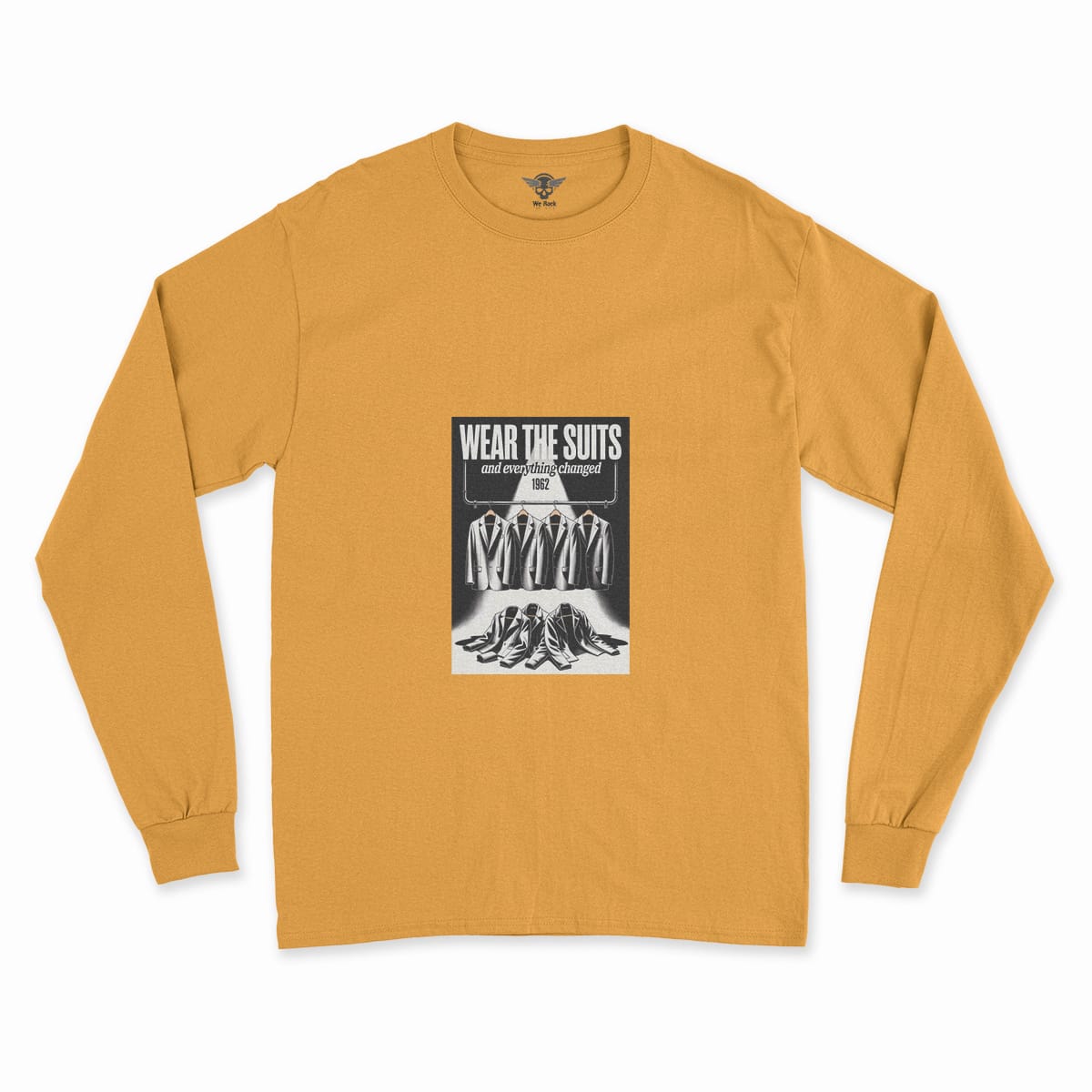 Wear the Suits — 1962 Transformation Rock Heritage Tee — Design II