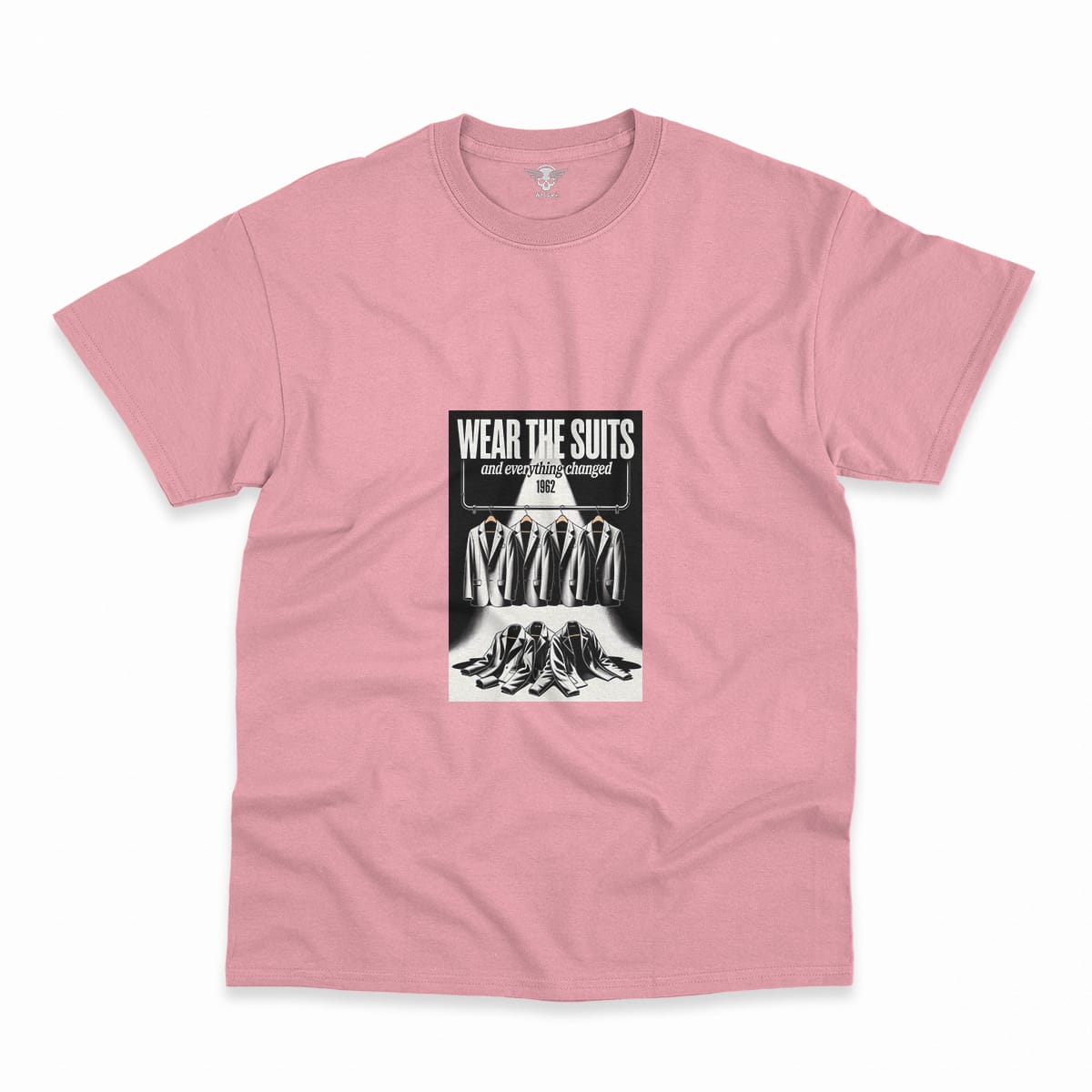 Wear the Suits — 1962 Transformation Rock Heritage Tee — Design II