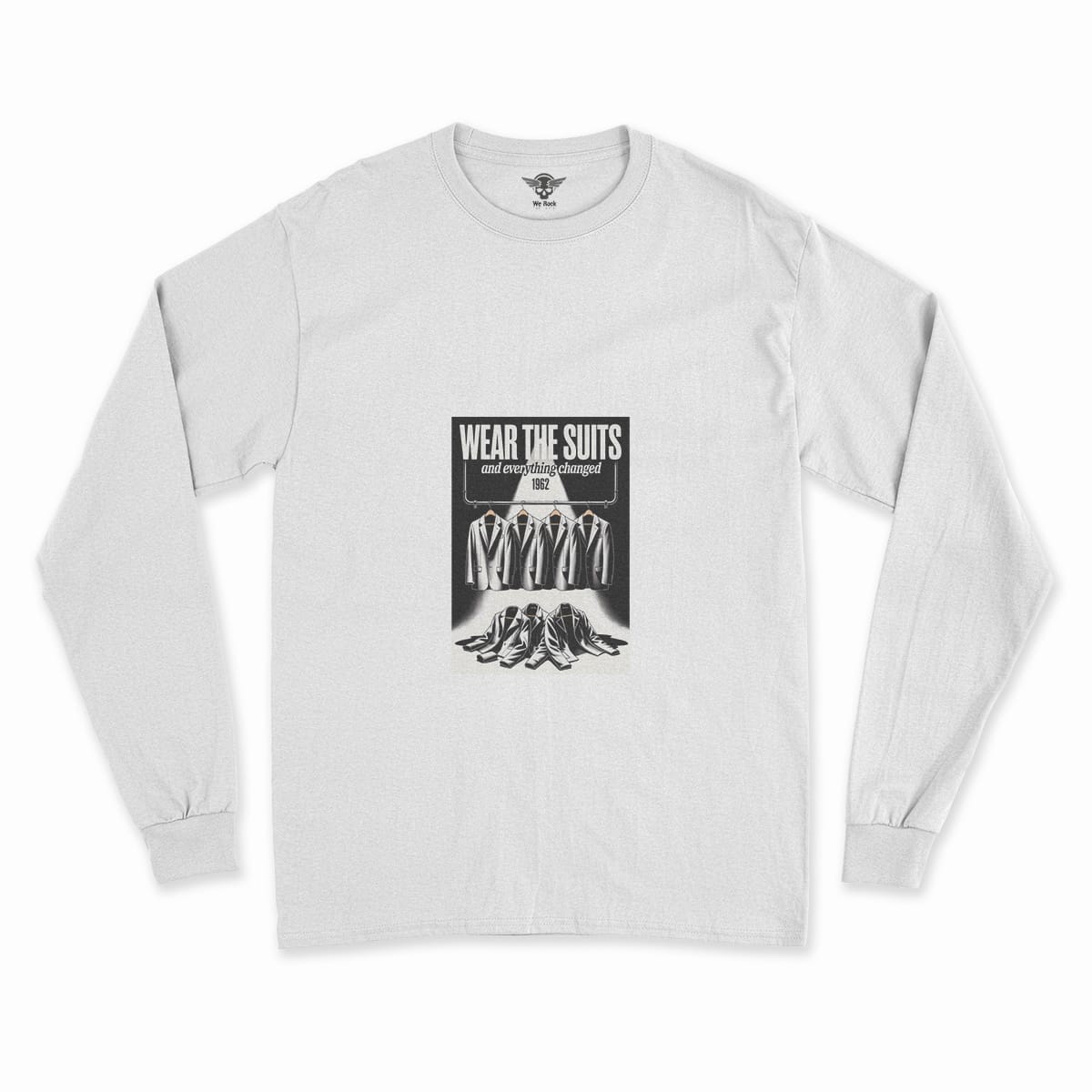 Wear the Suits — 1962 Transformation Rock Heritage Tee — Design II