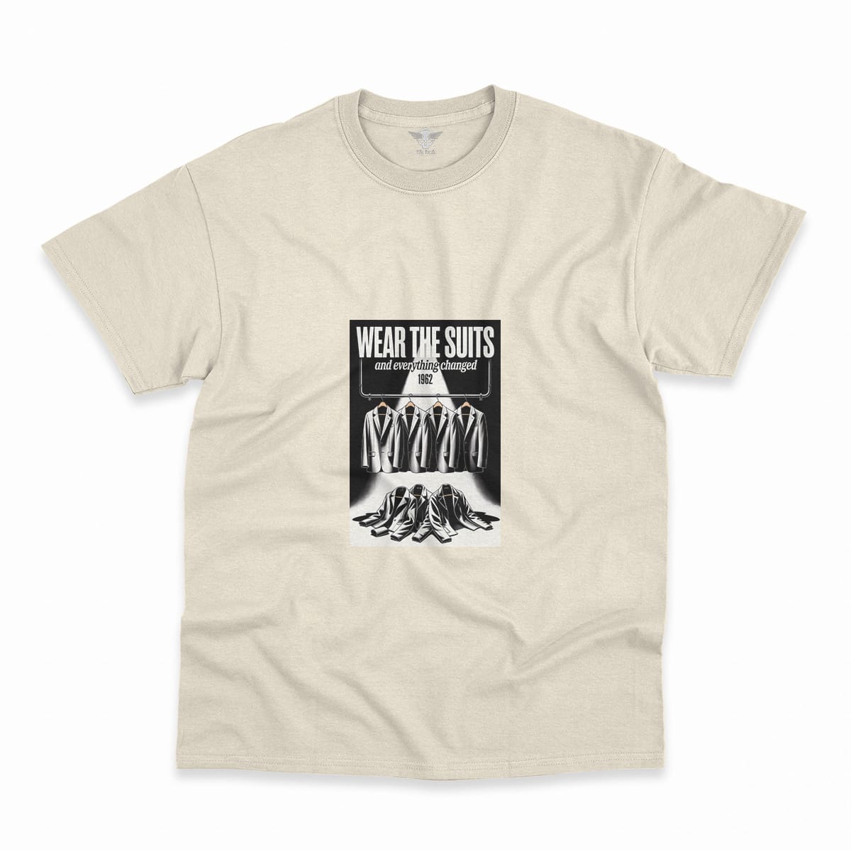 Wear the Suits — 1962 Transformation Rock Heritage Tee — Design II