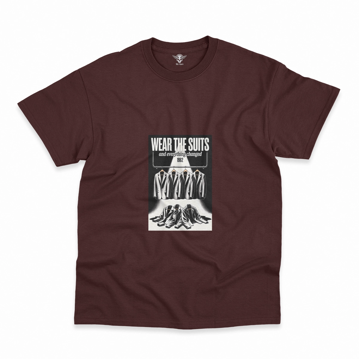 Wear the Suits — 1962 Transformation Rock Heritage Tee — Design II