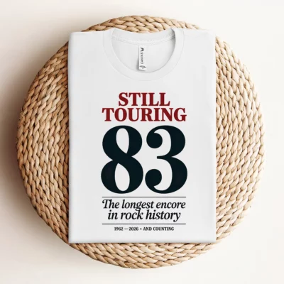 Wings Over the World — The Music Never Stopped Touring Rock Tee — Tour Edition