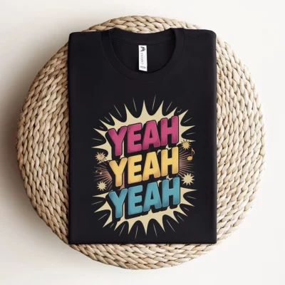 Yeah Yeah Yeah — 1963 Pop Art Rock Heritage Tee