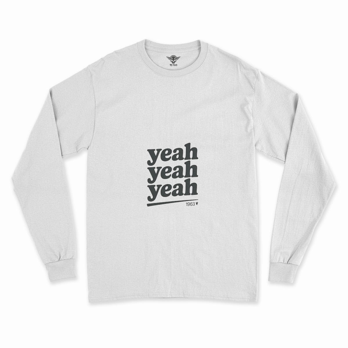 Yeah Yeah Yeah — 1963 Pop Art Rock Heritage Tee — New Wave Edition