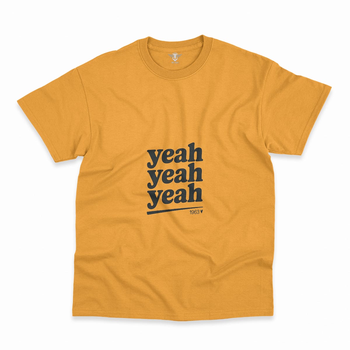 Yeah Yeah Yeah — 1963 Pop Art Rock Heritage Tee — New Wave Edition