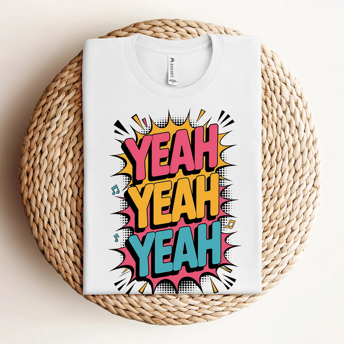 Yeah Yeah Yeah — 1963 Pop Art Rock Heritage Tee